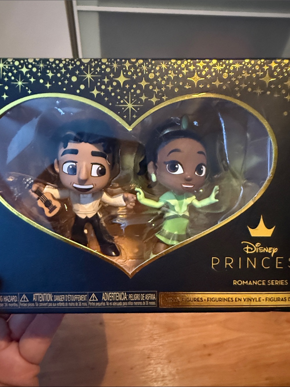 Disney Tiana & Naveen Vinyl Figure Duo - Green & Black